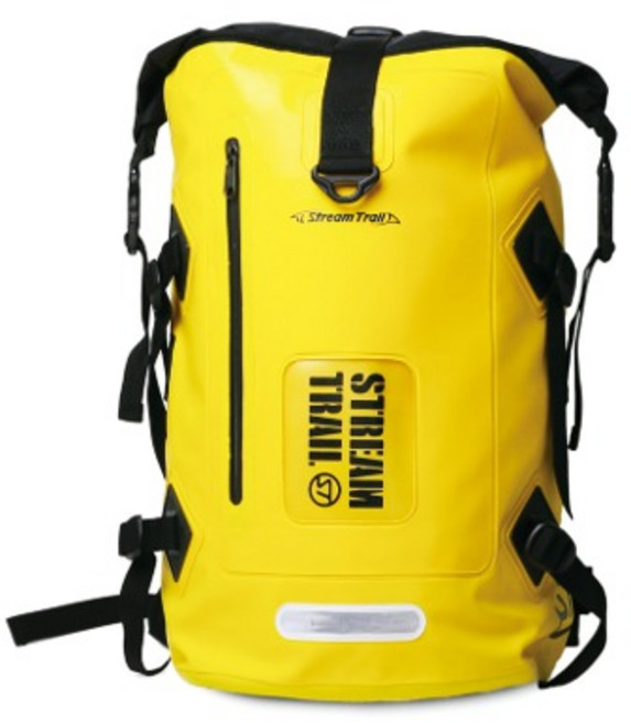 [스트림트레일 본사 직영] 스트림트레일 드라이탱크 33L D2 백팩 드라이백, 블랙, 1개