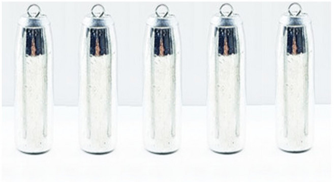 CNC강철추 스텐 고리추 낚시봉돌 아연도금 고리봉돌 회전형, 14호, 1개