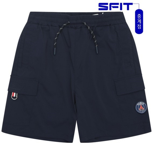 에스핏 중계점 25년 여름신상품 대전 막~시작 파리생제르망 PSG건빵 4부 바지 (네이비) SJZ304MFPT78 #기능성 팬츠 #시원한 소재# PSG 티셔츠와 후뚜루마뚜루