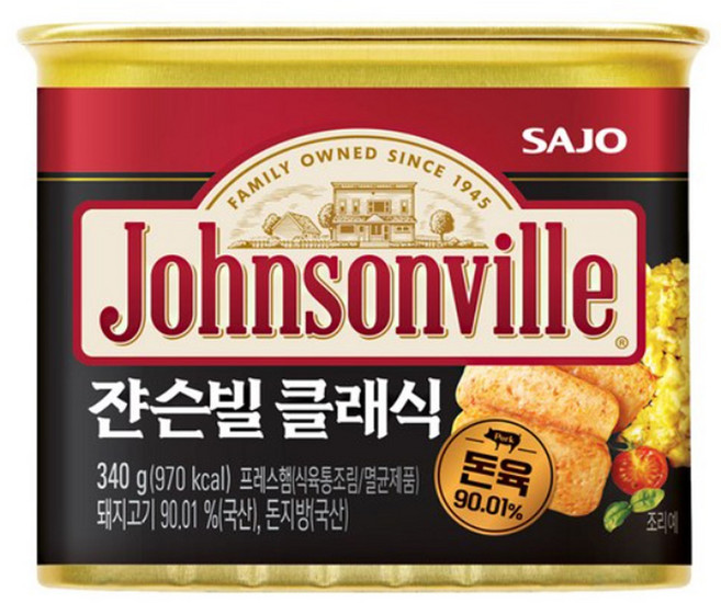 쟌슨빌 사조 클래식, 340g, 8개