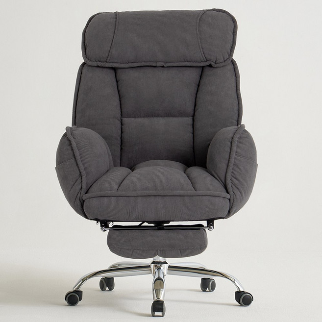 슬리핑 리클라이너 침대형의자 게이밍 개인방송 사무실 컴퓨터 책상 무중력의자, 소프트그레이