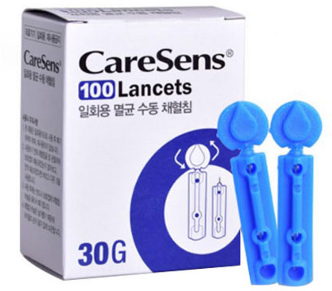 케어센스 채혈침 30g, 1개
