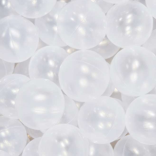 유아동 마루 아기 볼풀공 8.5cm 단색 50P KC인증 국내 자체 생산, 08. 투명