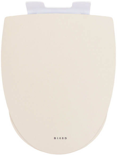 무소음 양변기 변기커버 시트뚜껑 교체, 날개형, 버터밀크, 1개