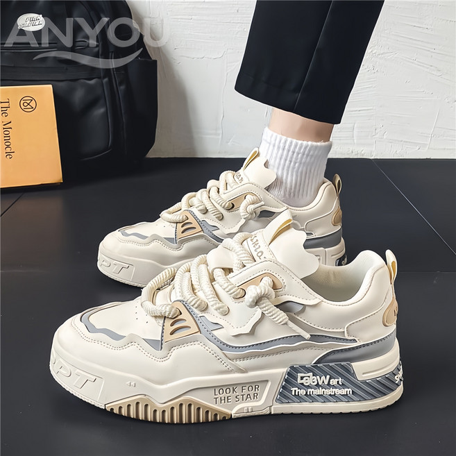 남자 발편한 캐주얼운동화 쿠션 신발 가벼운 일상생활