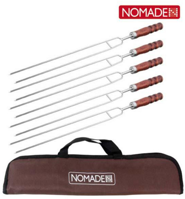 노마드 캠핑 바베큐 꼬치 스텐꼬챙이 2열