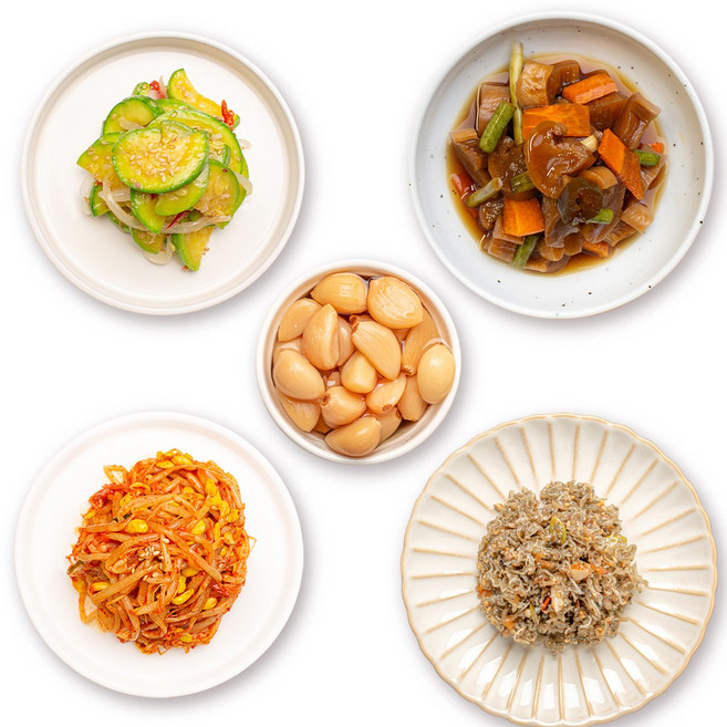 도시곳간 당일생산 가정식 수제반찬 5종모음 E세트, 1개, 895g