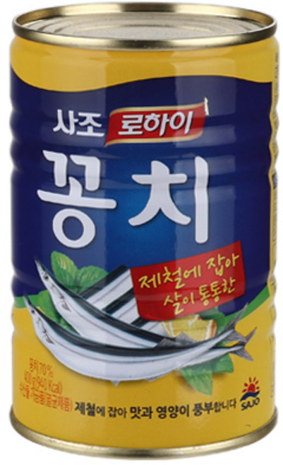 꽁치통조림400g/사조-, 12개, 400g