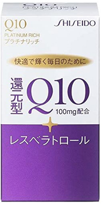 시세이도 코엔자임 Q10 라스베라트롤 60정, 1개