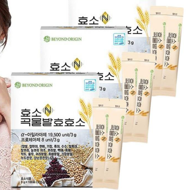 비욘드오리진 효소N 곡물발효효소 100포 3ea, 300g, 3개