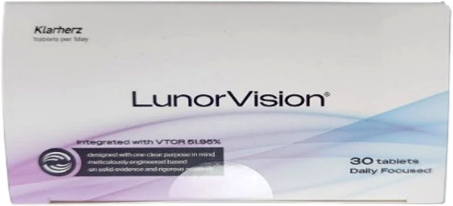 루노비전 LunorVision 천연원료 빌베리추출물 사은품 비타민c1포증정, 1개, 30정 - 쿠팡