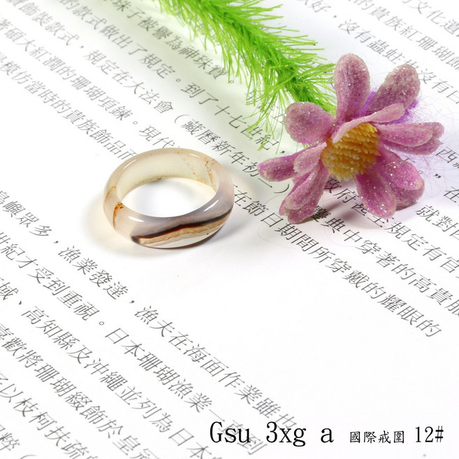 Gsu 玉髓手工戒圈戒指 多款設計 國際戒圍