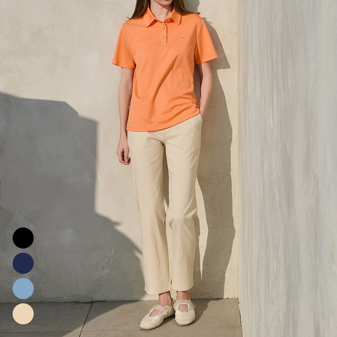 에버라스트 여자 밴딩 팬츠 릴렉스핏 슬랙스