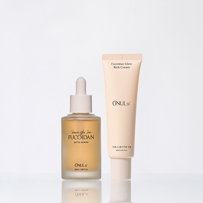[SET] 오늘31 후코이단 진정/보습 세트 (세럼50ml+리치크림50ml), 1개