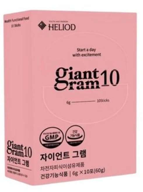 헬리오드 자이언트그램10_10포, 10개, 6g - 쿠팡