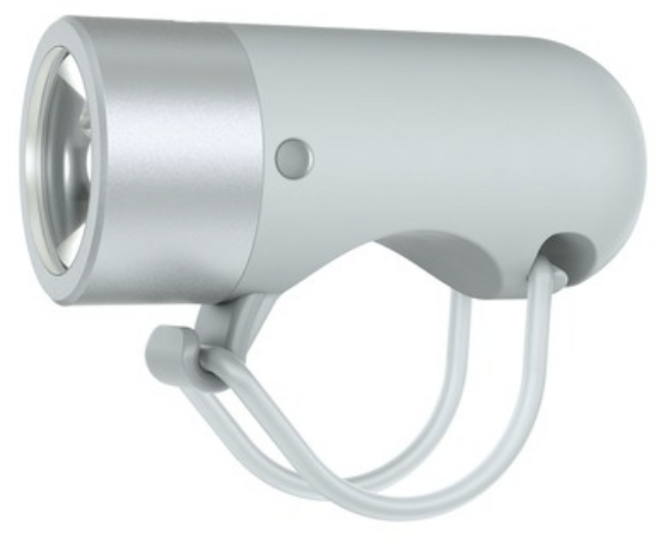 노그 플러그 자전거 전조등, 그레이, 2개