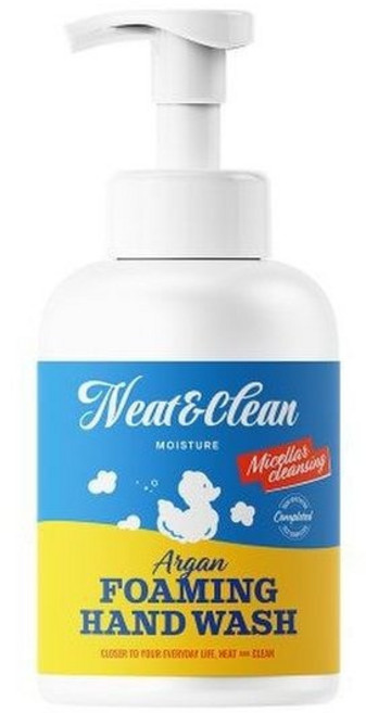 니트앤클린 아르간 고보습 모이스처 포밍 핸드워시 500ml 거품형