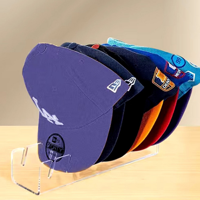 주니톡 모자정리함 수납 모자정리대 진열대, 투명, 1개