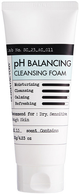 판테놀 pH 밸런싱 클렌징 폼, 120g, 2개