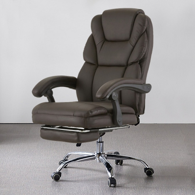 동서가구 아레스 1인 리클라이너 게이밍 체어 컴퓨터 의자 DF908118, 브라운