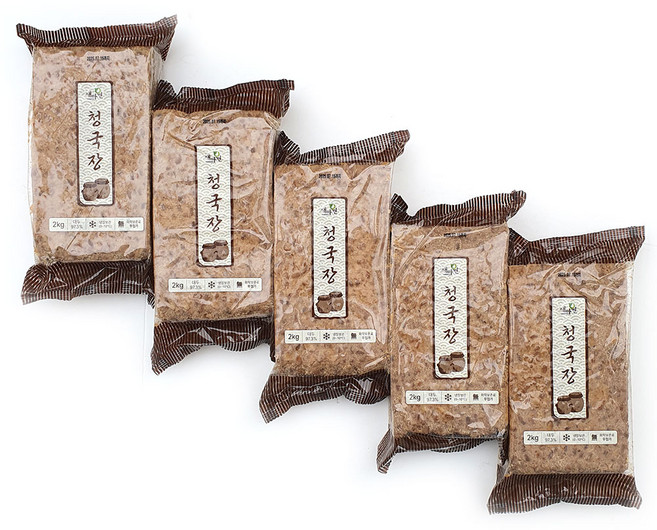 새마원 아리랑식품 청국장 2kg 냄새없는 착한 업소용, 5개