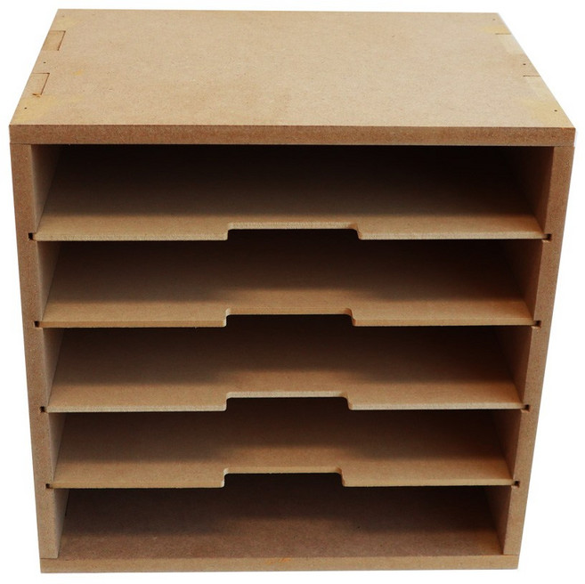 미가데코 diy 서류함 서류정리함 종이보관함 반제품 5단 10단 a4 a3, 1단, 5단A4