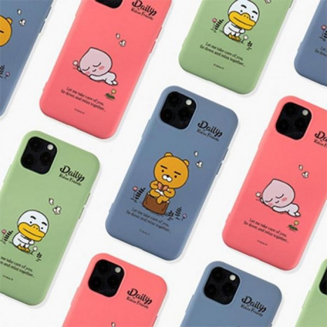 DUGNMARKT 17-6.3 소프트 케이스 데일리 카카오프렌즈, 상세페이지 참조, 튜브