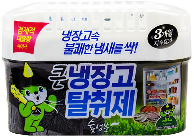 큰냉장고 탈취제 숯 420g, 1개