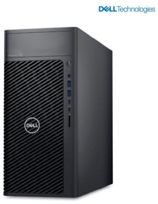 (Dell) 워크스테이션 프리시전 3680T i5-14500 (8GB/256GB NVME SSD/Win11Pro/AS3년/500W/ODD미포함)(기본제품), WIN11 Pro, 256GB, 8GB, 블랙