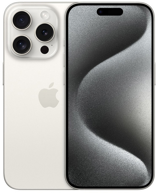 Apple 정품 아이폰 15 Pro Max 자급제, 화이트티타늄, 256GB