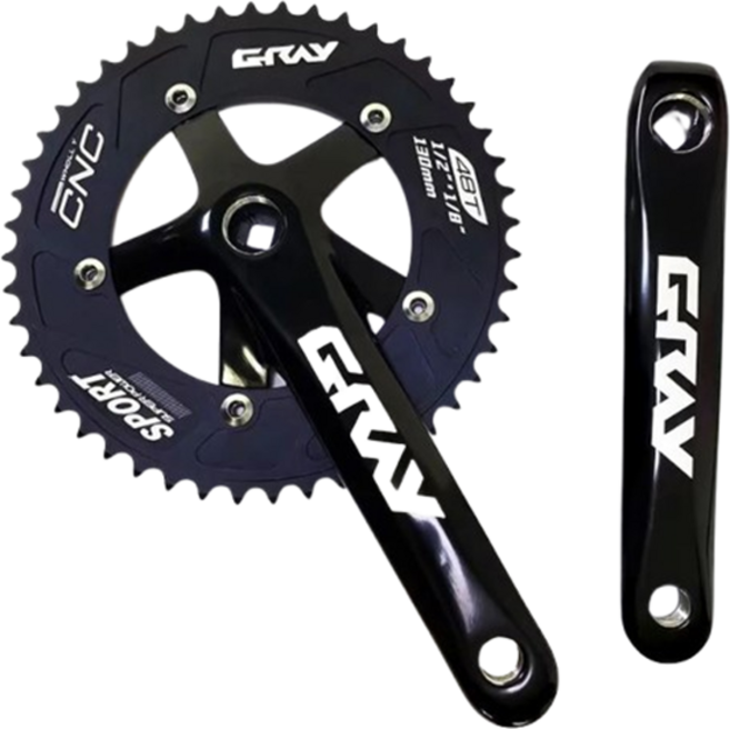 크랭크 픽시크랭크 48T 자전거크랭크 GRAY