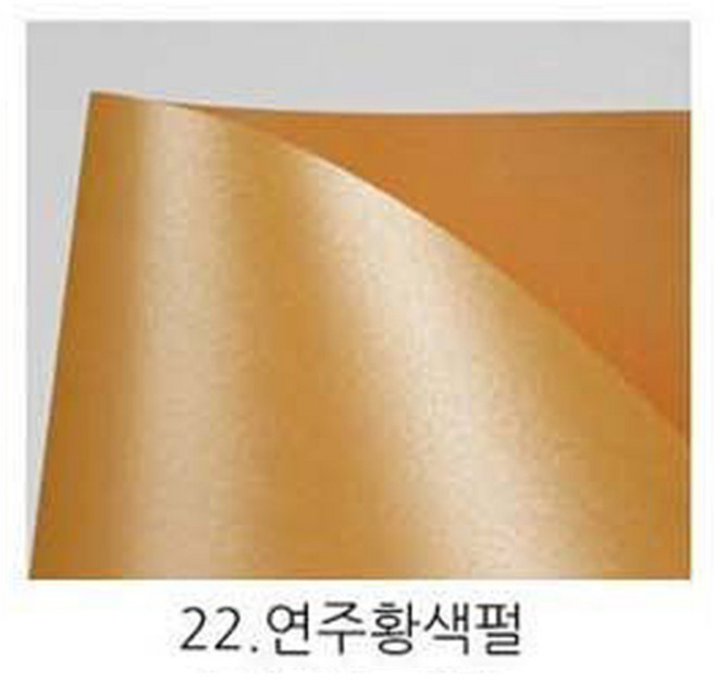 [오늘출고] A4 두성 티라미수지 120g 10장입/A4색지/펄지/펄색지/티라미슈지, 22.연주황색펄, 10장