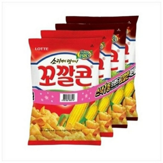롯데 꼬깔콘 4번들 160g(4개), 160g, 4개