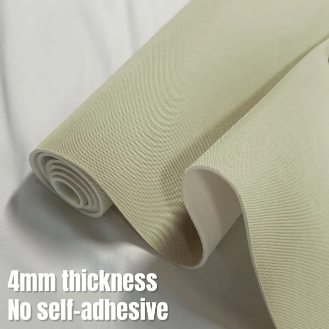 쿠쿠스토어 자동차 천장 커버 논스틱 메쉬 원단 (스펀지 폼 안감 포함) - 리모델링/수리, 02 100x150CM-(Fold), 02 light beige