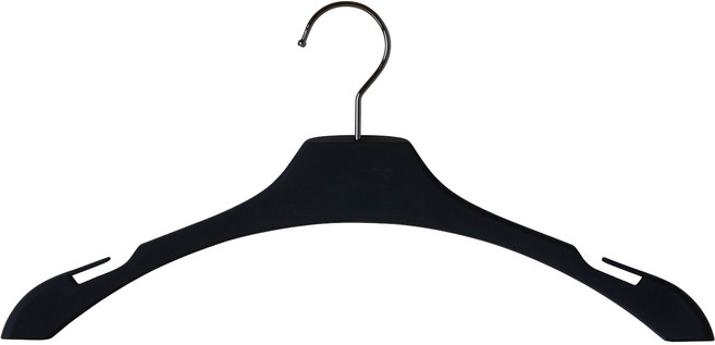 반디 논슬립 코팅 여성용 정장자켓옷걸이, 14개, 무광블랙