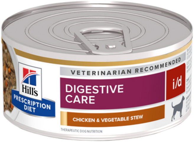)당일발송( 힐스 독 id i/d 캔 156g 강아지 소화 digestive care chicken vegetable stew, 12개