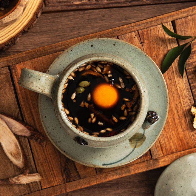 수제 쌍화차 고명 세트 선물세트 전통차, 1개, 10개입, 110g