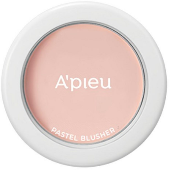 어퓨 파스텔 블러셔, 01BE 누드 피치, 8개