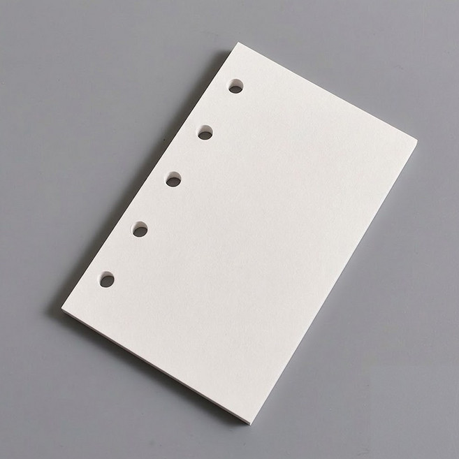 m 5 미니 다이어리 속지 포켓 현금 생활 챌린지_무지, 2개, 40매