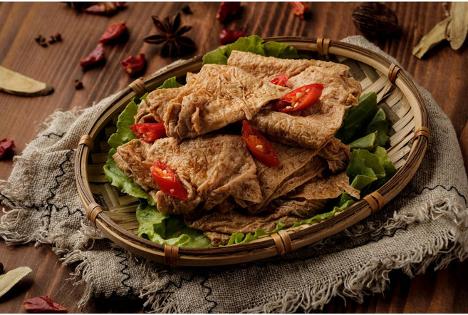 대만안주 루웨이 마라더우피 매운 맛, 1개, 160g