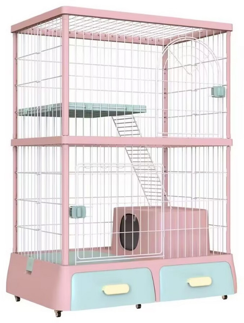 寵物籠, 粉色, 1套