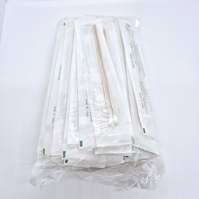 의료용 멸균면봉 일회용 긴면봉 소독 약 연고 면봉 15cm 6인치 200개, 1개