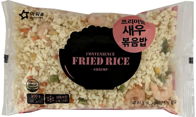 아워홈 프리미엄 새우볶음밥 300g 10개, 4개