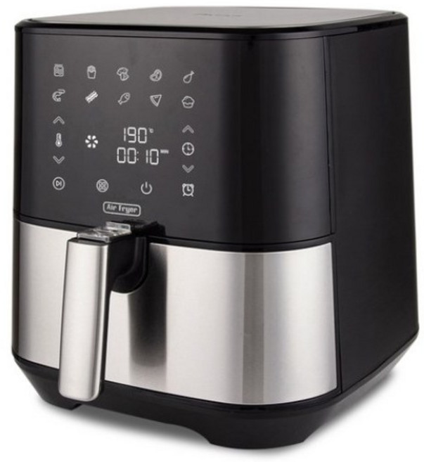 신일 스테인리스 에어프라이어 5L, SOV-S175IM, 올블랙