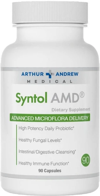 아서앤듀류메디컬 신톨 Syntol AMD 프로바이오틱 블렌드 캡슐 90정, 1개 - 쿠팡