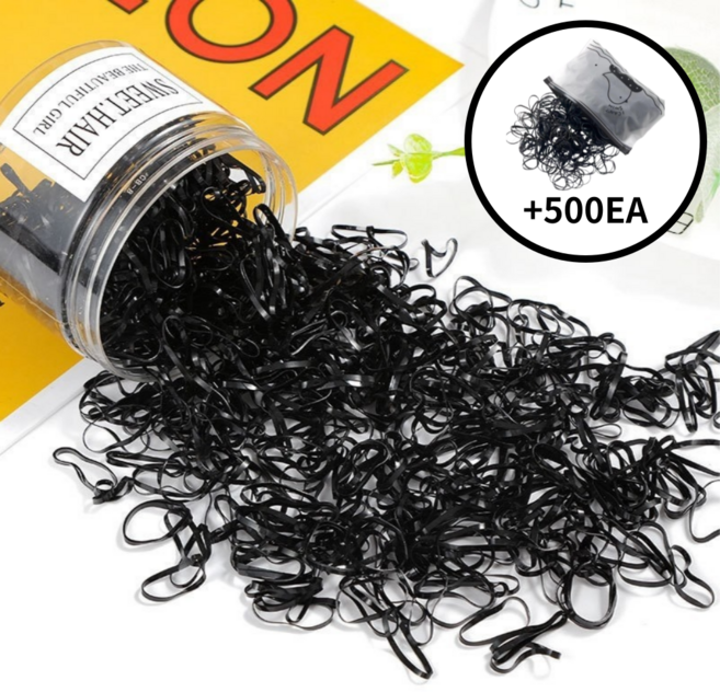 일리마 대용량 고무줄 머리끈 헤어밴드