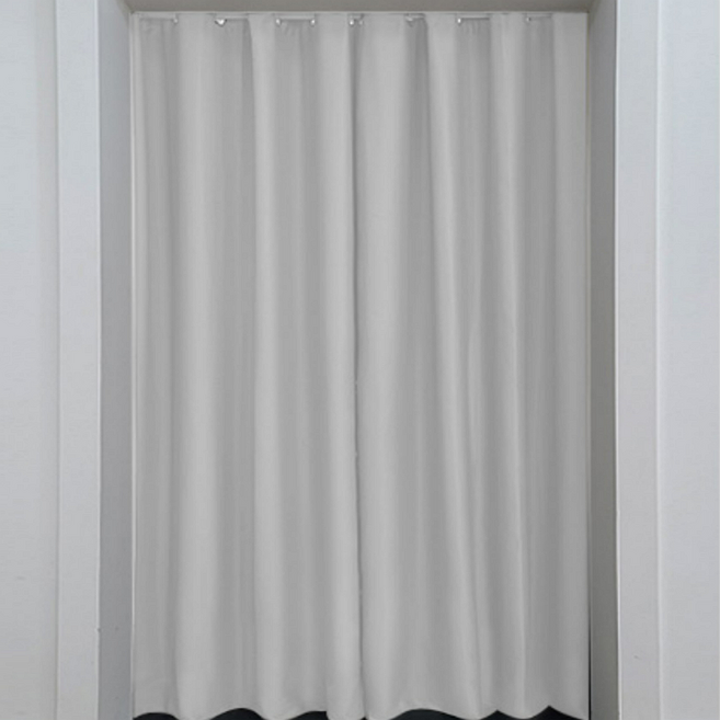 아일렛 중문가림막 압축봉포함 방한 도어 문 암막 가리개 커튼 150x230cm