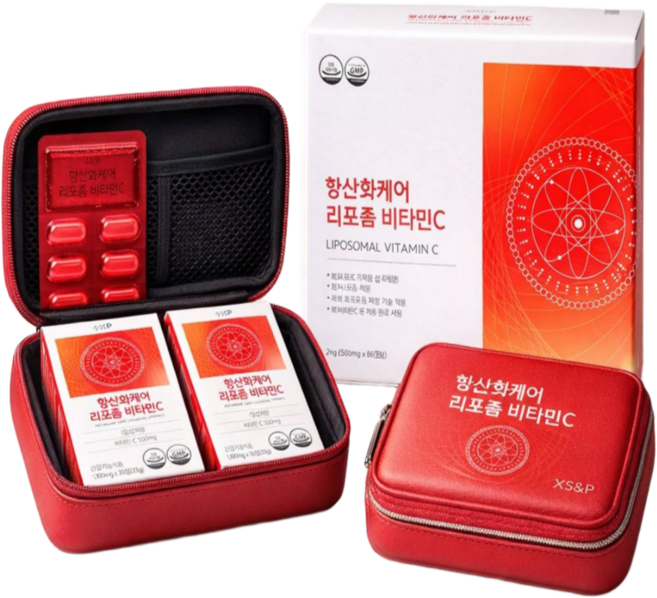 항산화 케어 리포좀 비타민c 식약청인증, 1세트, 60정