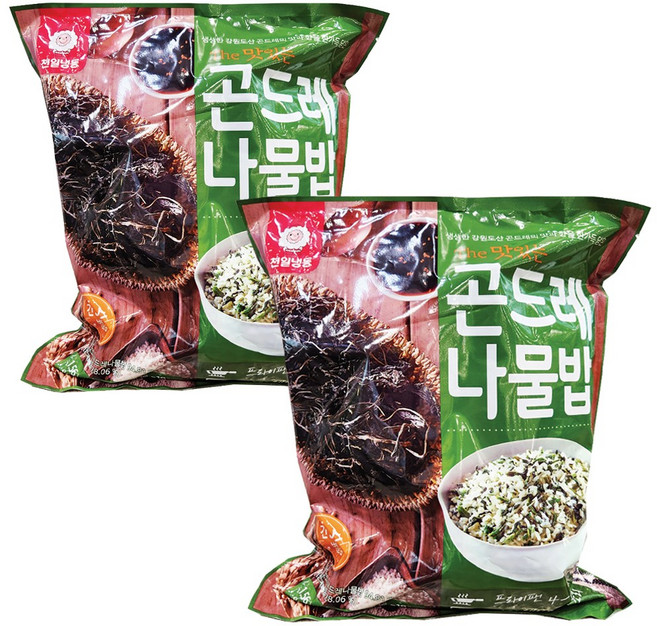 천일 더 맛있는 곤드레나물밥, 1.56kg, 2개