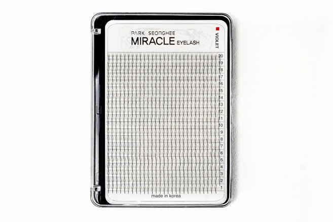 미라클 속눈썹 러시안볼륨 [닭발래쉬 대용량], 10mm, JC컬(R컬), 3D, 1개
